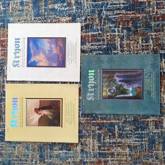 Kryon Quarterly Magazine Issues #7, #8, #9 - Used Great Condition - Picture 1 of 7